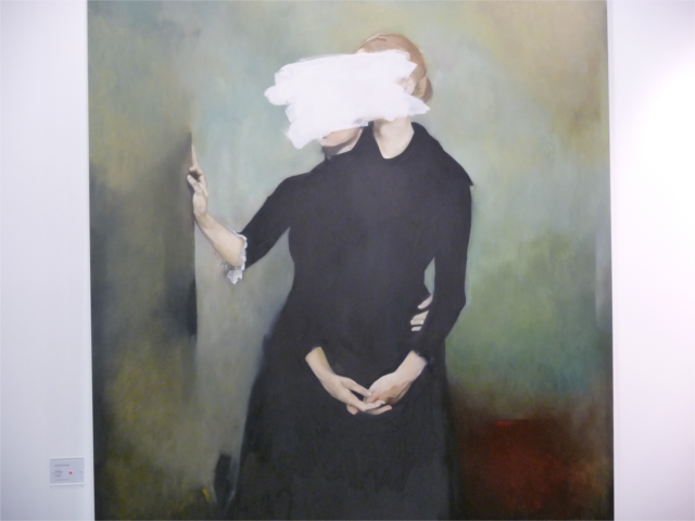 Wanda Bernardino. Strangers. Oil on canvas. bo.lee Gallery