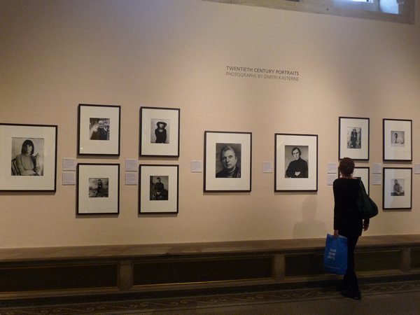 Dmitri Kasterene's exhibit at the National Portrait Gallery