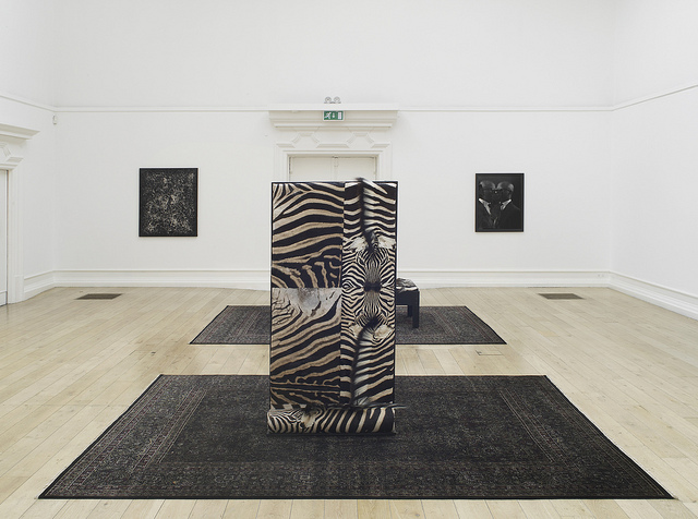 Installation view, Rashid Johnson: Shelter at the South London Gallery, 2012. Image courtesy of the artist, South London Gallery and Hauser & Wirth. Photo: Andy Keate