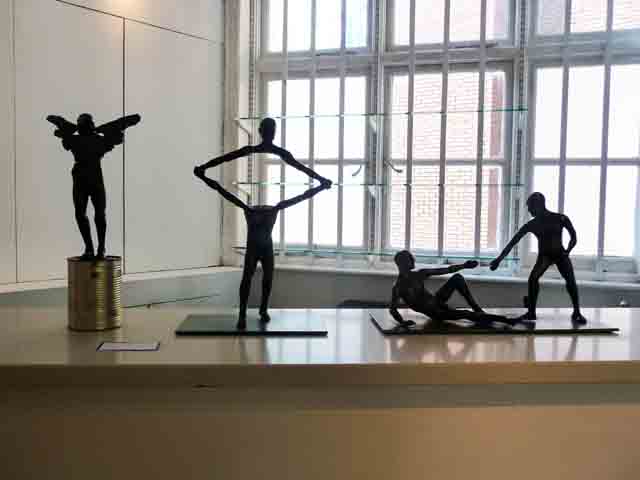 Dan Reisner's bronze sculptures